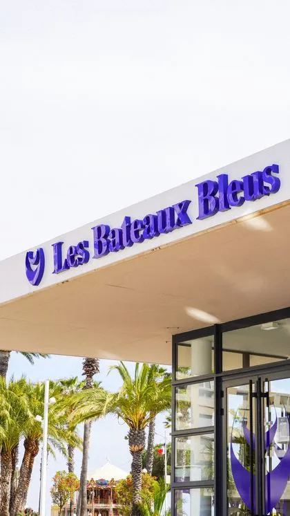 Enseigne de la boutique Les Bateaux Bleus